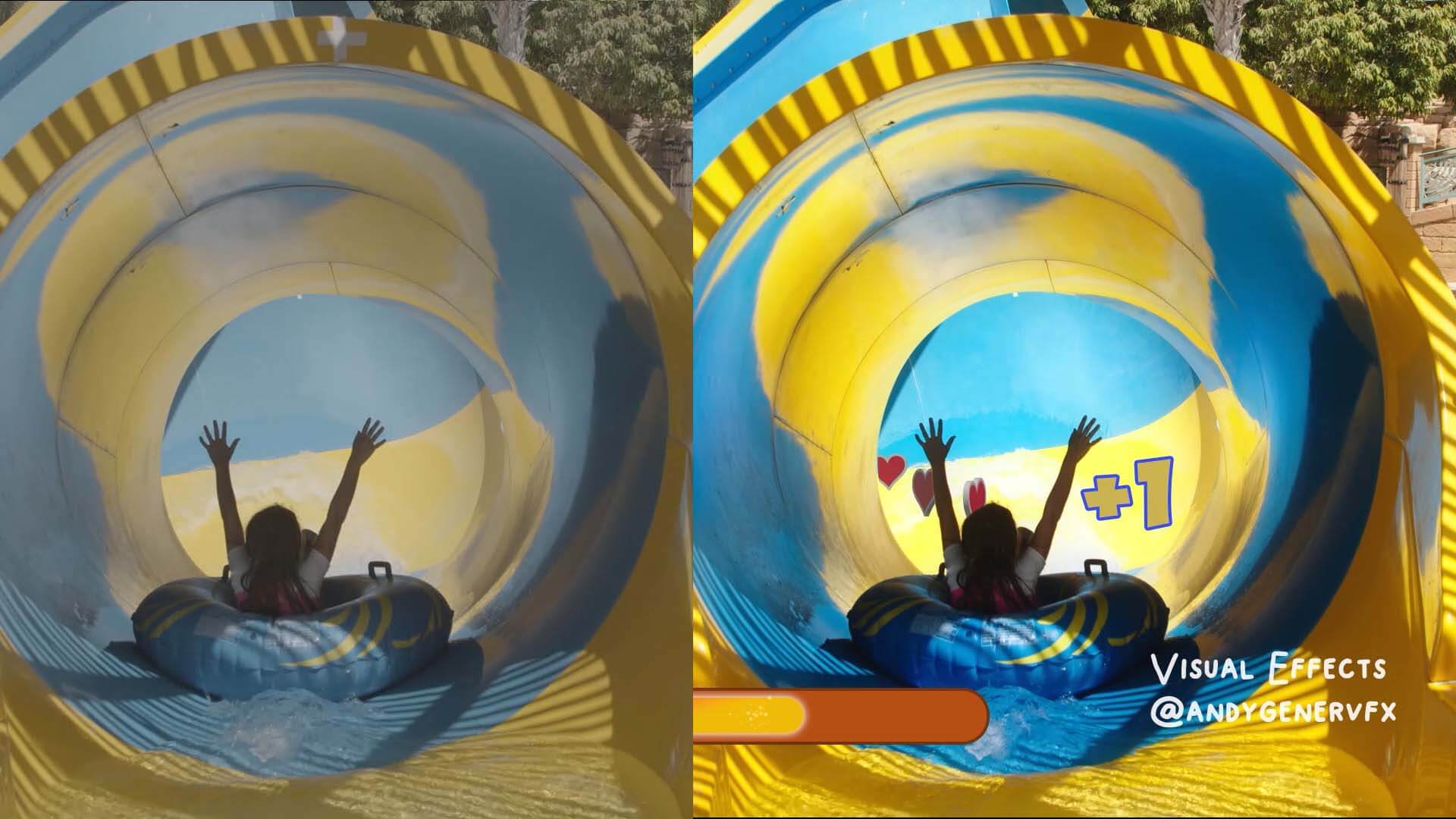 3D Game World for music video . Visual Effects by Andy Gener